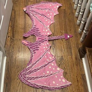 Dragon Costume Wings Velcro Closure NWT
